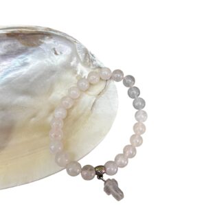 Pulsera de Cuarzo Rosa